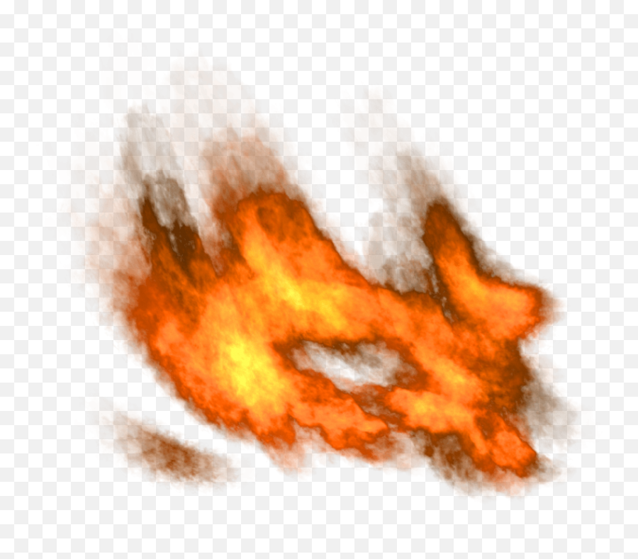 Flames Clipart Fireball - Portable Network Graphics Emoji,Flames Clipart