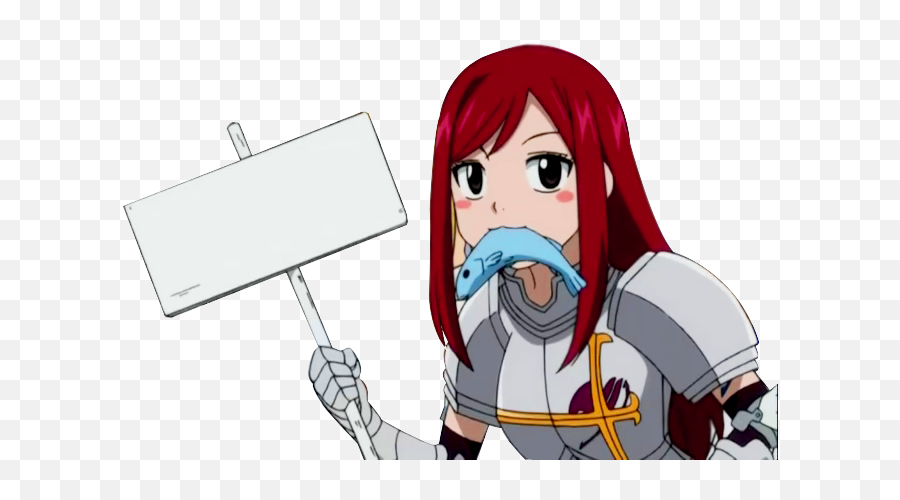 Download Erza Scarlet - Google Search Anime Character With Emoji,Anime Character Png