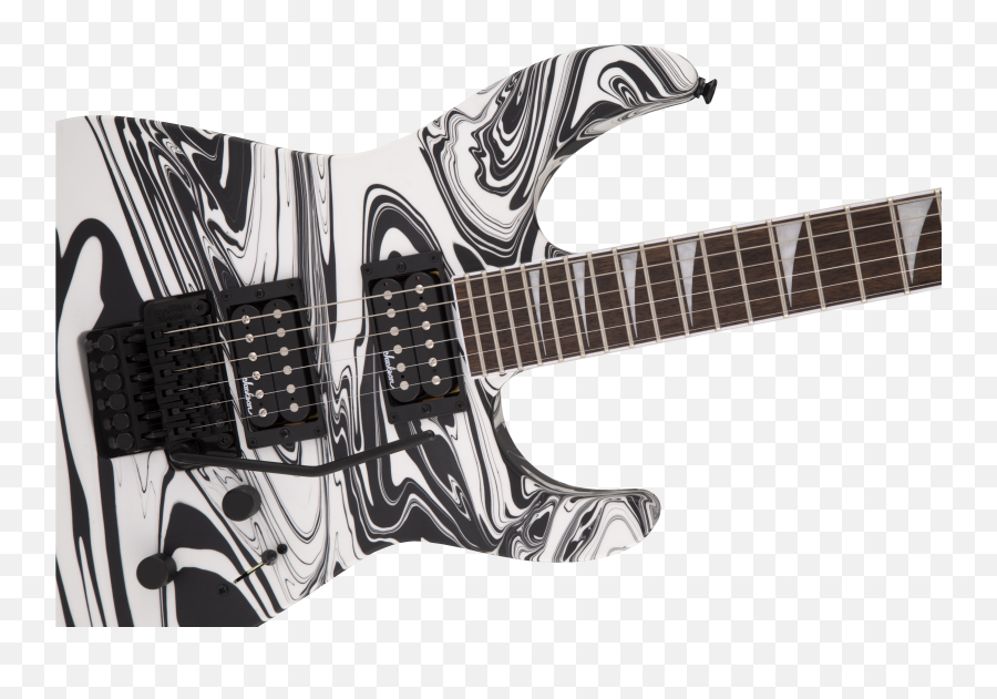 Soloist X Series Soloist Slx Dx Swirl Laurel - Custom Painted Guitar Black And White Emoji,White Swirl Png