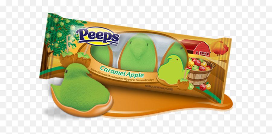 Caramel Apple Peeps - Peeps Transparent Cartoon Jingfm Emoji,Caramel Apple Clipart
