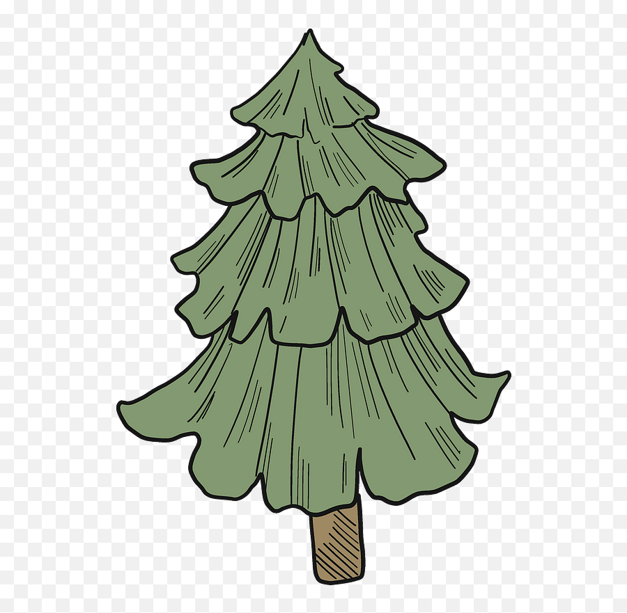 Evergreen Tree Clipart Free Download Transparent Png Emoji,Evergreen Tree Clipart