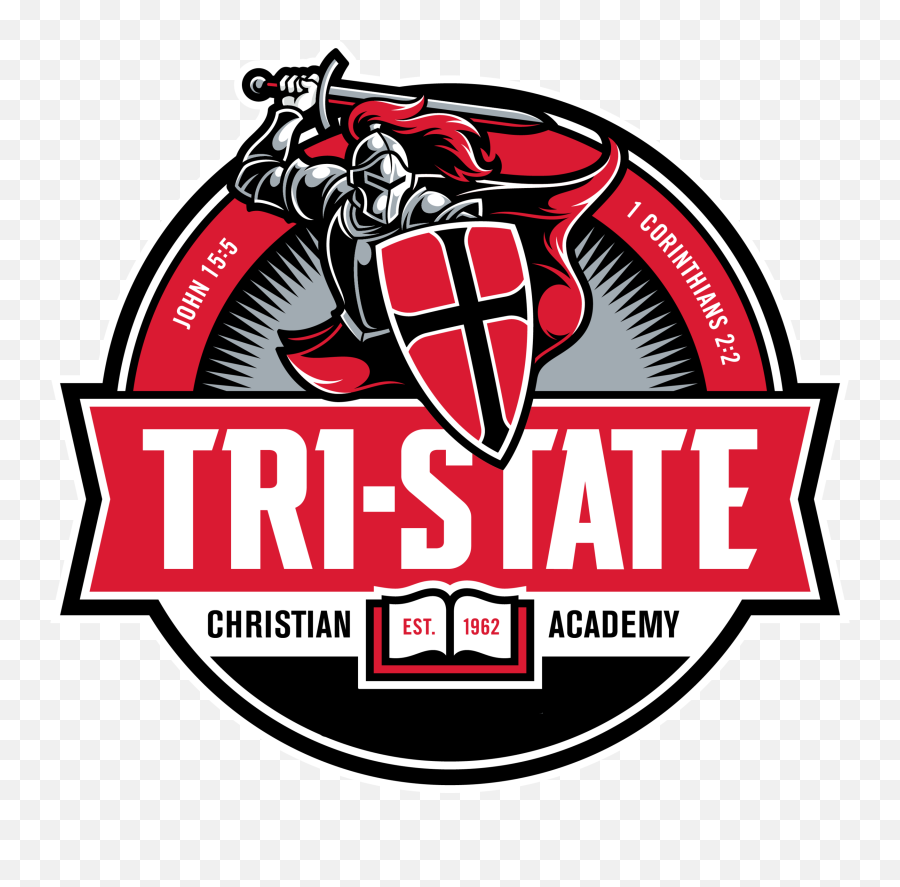 Tri - State Christian Academy Acsi Christian Academy Located Emoji,Christianity Logo