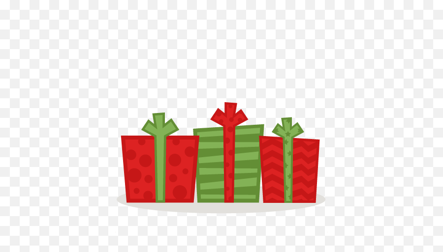 Christmas Presents Svg - Cute Christmas Present Clipart Emoji,Christmas Present Clipart
