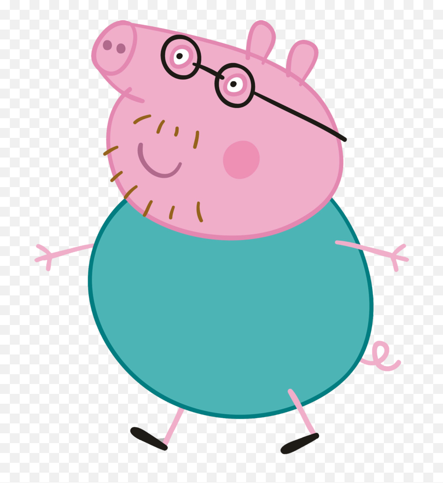 Download Free Download Daddy Pig Clipart Daddy Pig Granny - Peppa Pig Dad Png Emoji,Pig Clipart