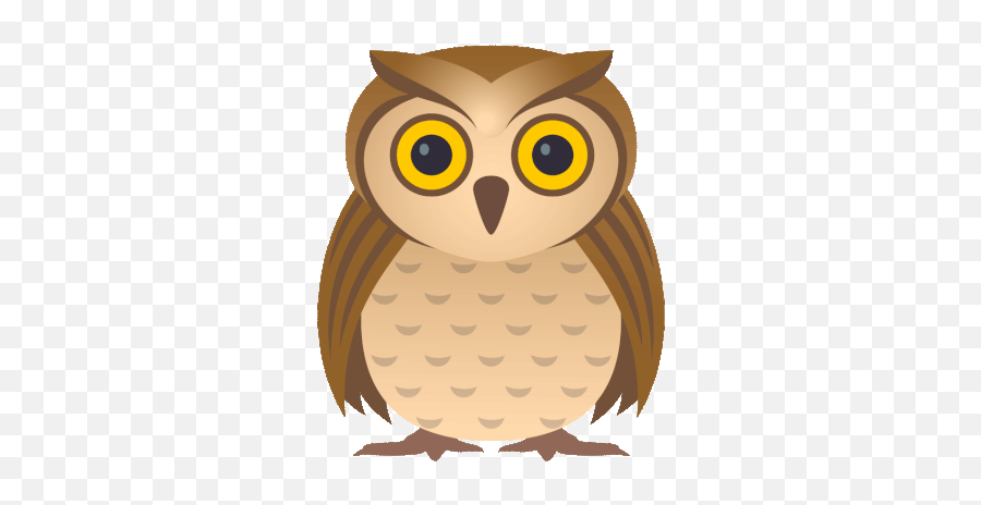 Owl Joypixels Sticker - Owl Joypixels Looking Discover Emoji,Owl Eyes Clipart