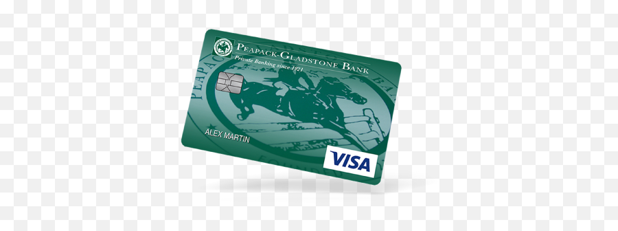 Peapack - Gladstone Bank New Jersey Bank Accounts Loans Emoji,Credit Card Blanks With Logo