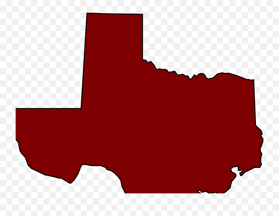 Maroon Texas Svg Vector Maroon Texas Clip Art - Svg Clipart Emoji,Texas Flag Clipart