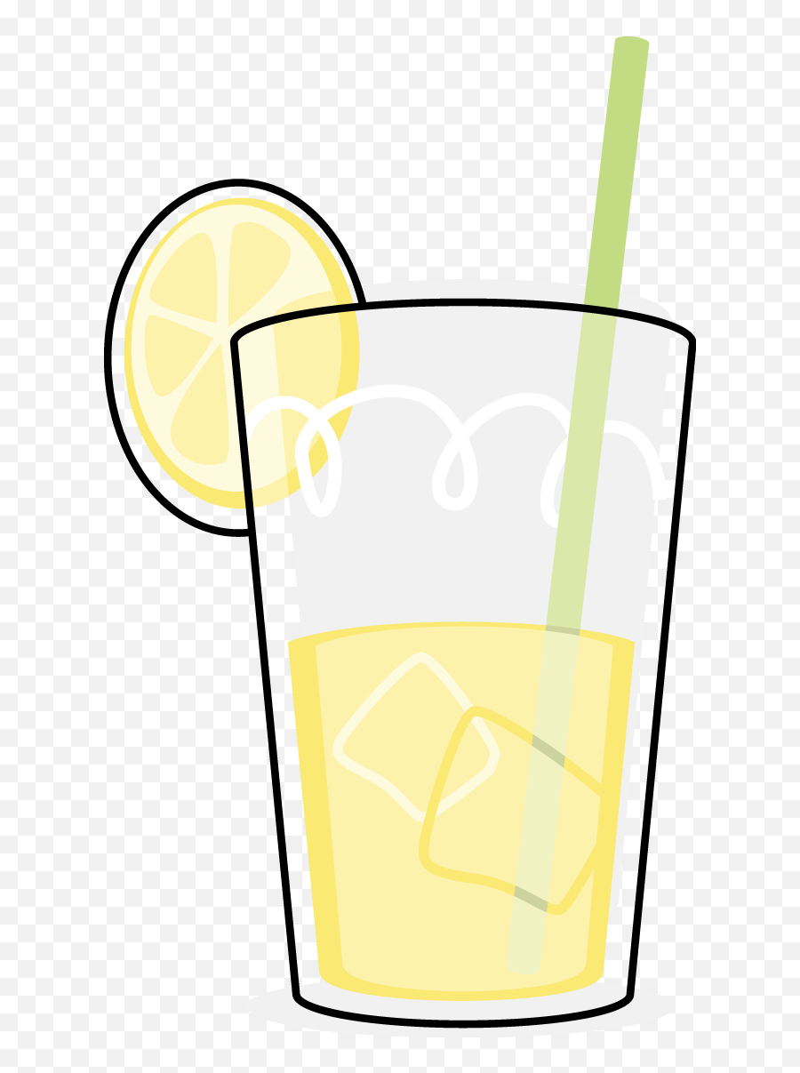 Glass Of Lemonade Clip Art - Lemonade Clip Art Emoji,Lemonade Clipart