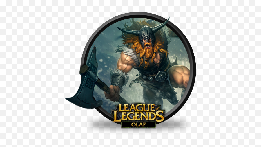 League Of Legends Olaf Icon Png Clipart Image Iconbugcom - Olaf League Of Legends Icon Png Emoji,Olaf Png