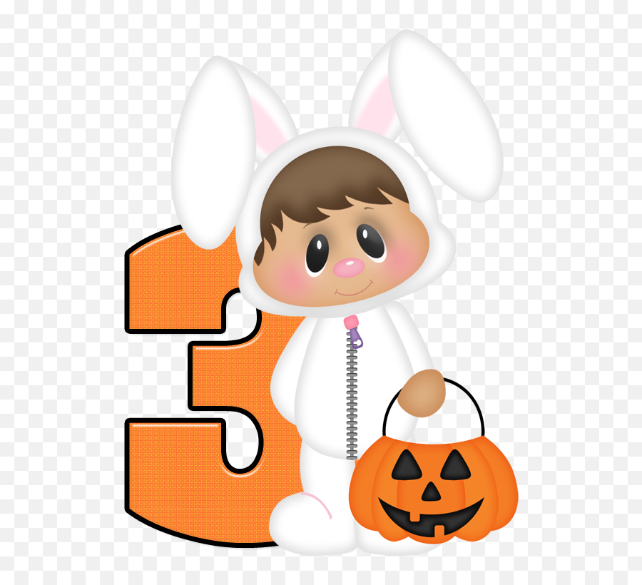 3u203f Halloween Clipart Character Art Cute Cartoon - Happy Emoji,Location Clipart