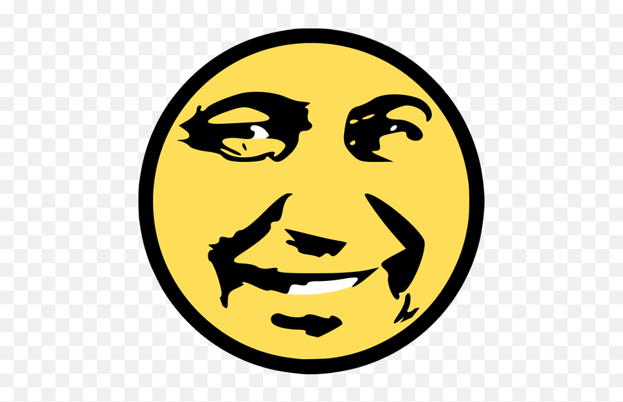 Pyetrosyan Smile Smiley Vector Image - Vector Emoticon Keren Vector Emoji,Creepy Smile Png
