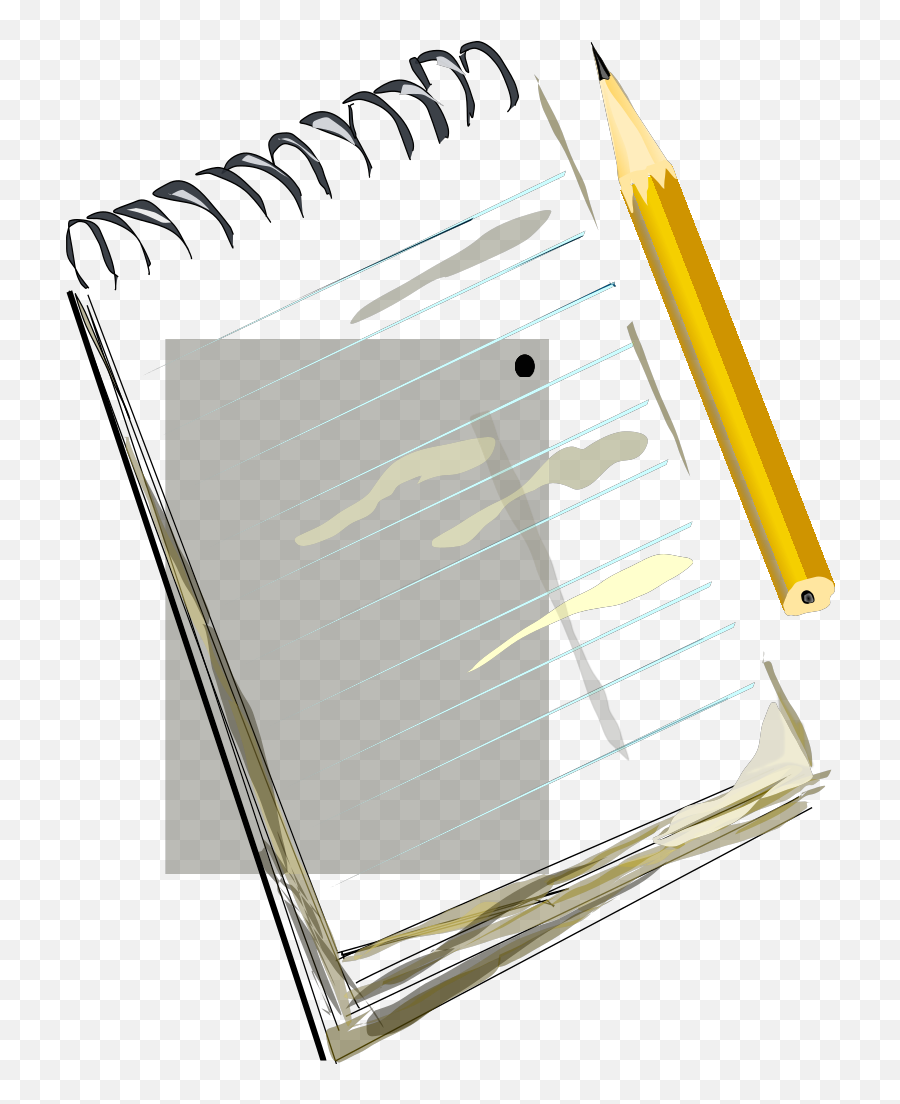 Notepad Pencil Png Svg Clip Art For Web - Download Clip Art Dont Forget To Document Emoji,Notepad Clipart
