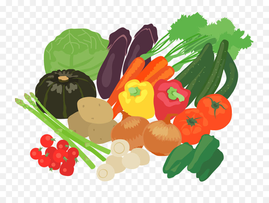 Vegetables Clipart - Vegetables Food Clipart Emoji,Vegetables Clipart