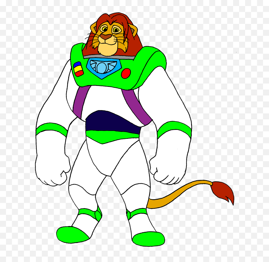 Space Ranger Simba Clipart - Simba And Nala And Timon And Pumbaa Emoji,Space Ranger Logo