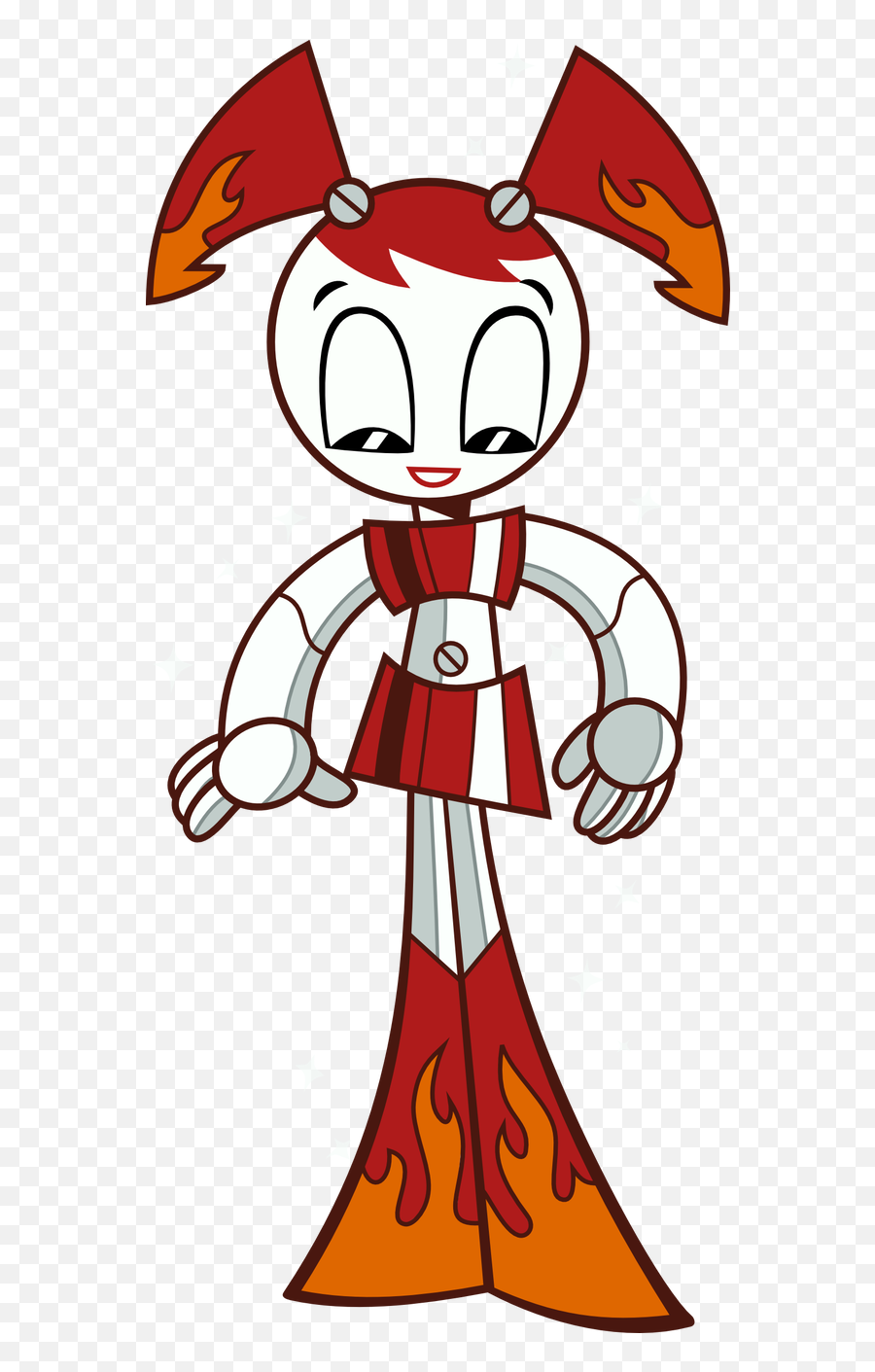 A Teenage Robot Red Clipart Emoji,My Life As A Teenage Robot Logo