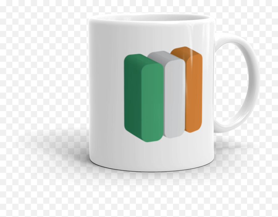 Ireland Flag Coffee Mug 3d Block Emoji,Ireland Flag Png