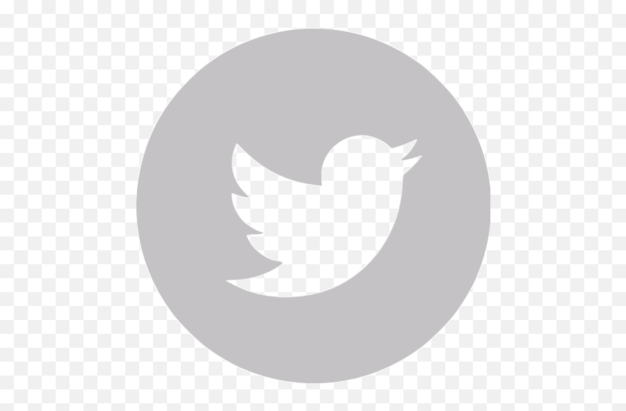 33 Twitter Logo Grey - Icon Logo Design Emoji,Twitter Logo Transparent White