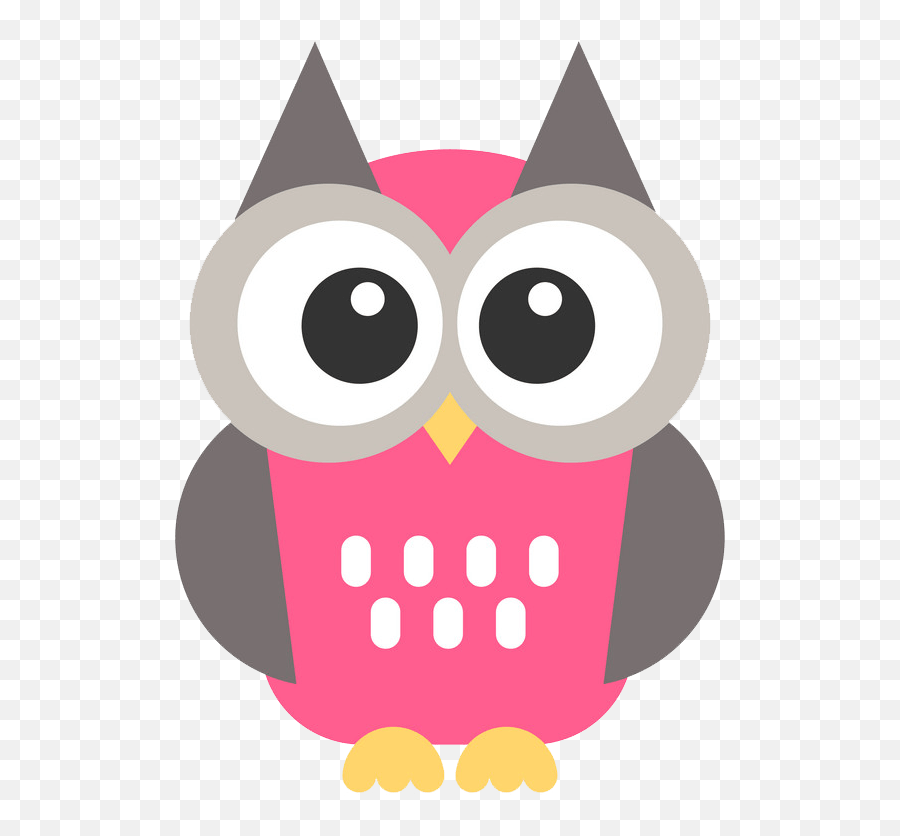 Icon Owl Clipart Transparent - Clipart World Emoji,Flying Owl Clipart Black And White