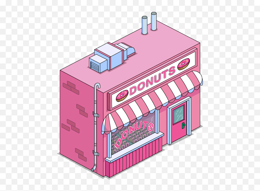 Donut Store - Simpsons Tapped Out Donut Day 507x581 Png Emoji,Donuts With Dad Clipart
