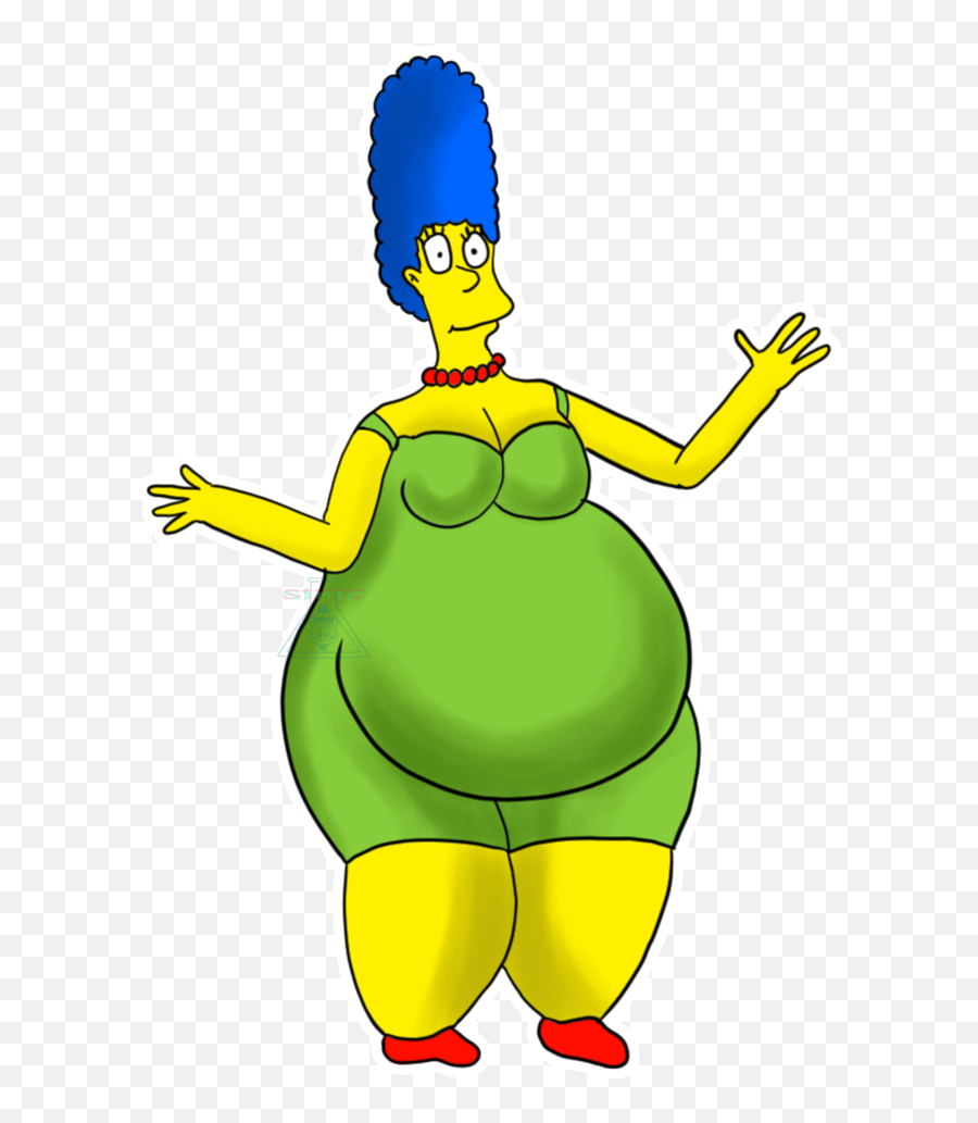 Marge Simpson Sticker By Simicchameleon On Newgrounds Emoji,Marge Simpson Png