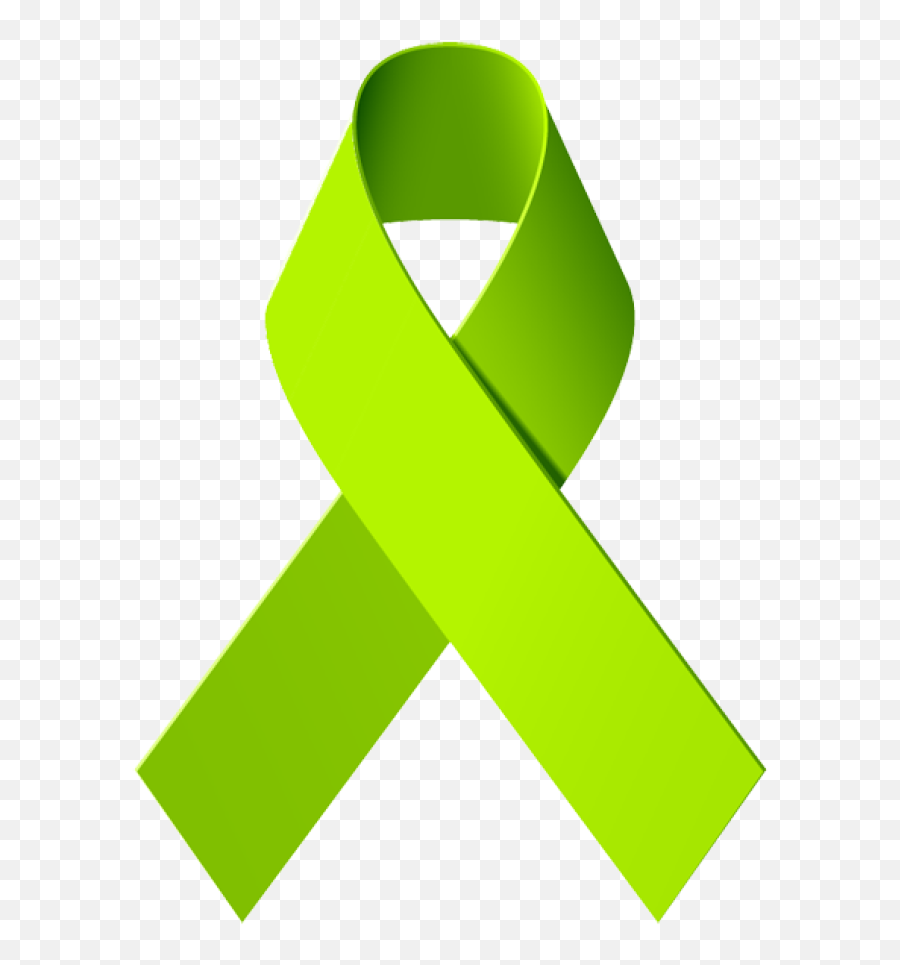 Lime Green Ribbon Png U0026 Free Lime Green Ribbonpng - Green Ribbon Mental Health Emoji,Cancer Ribbon Clipart
