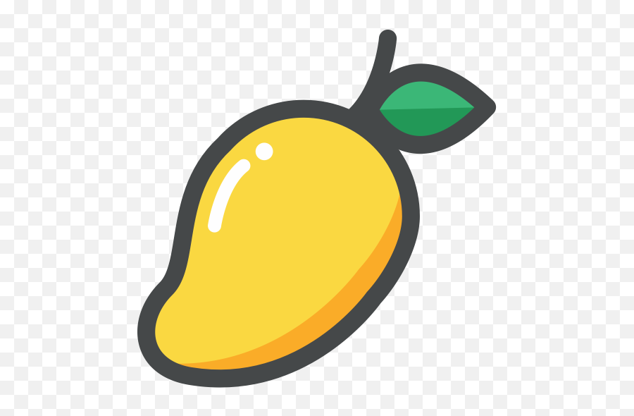 Mango Yellow Clipart Transparent Png - Mango Clipart Png Emoji,Mango Clipart