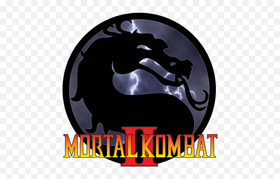 Mortal Kombat Ii Logos - Mortal Kombat 2 Emoji,Mortal Kombat Logo
