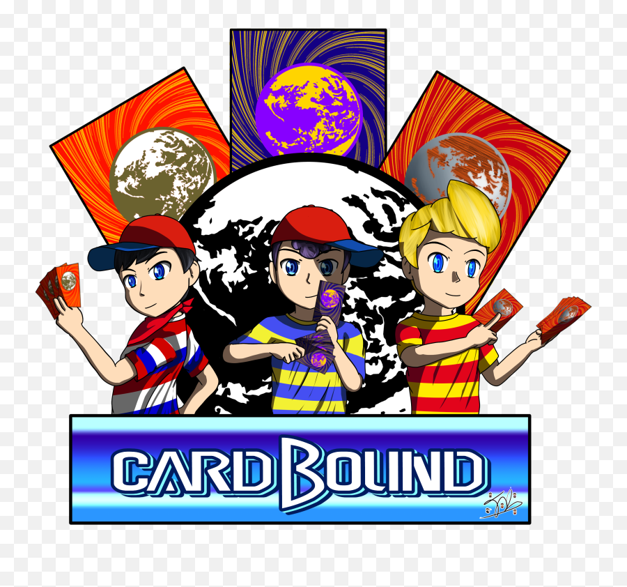 Cardbound Is In - Cardbound Emoji,Earthbound Logo