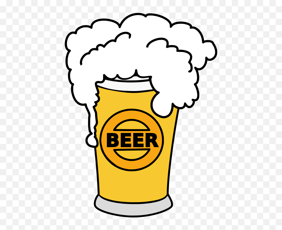 Beer Mug Glass Clipart Free Svg File - Beer Drinking Clipart Emoji,Beer Mug Clipart