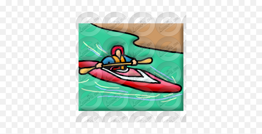 Kayak Picture For Classroom Therapy - Leisure Emoji,Kayak Clipart