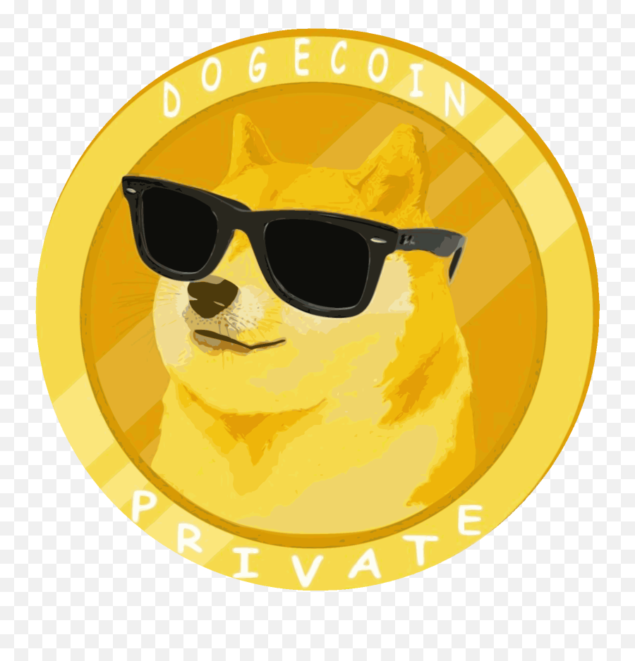 Download Hd Dogecoin Private - Dogecoin Transparent Png Transparent Dogecoin Png Emoji,Doge Transparent Background