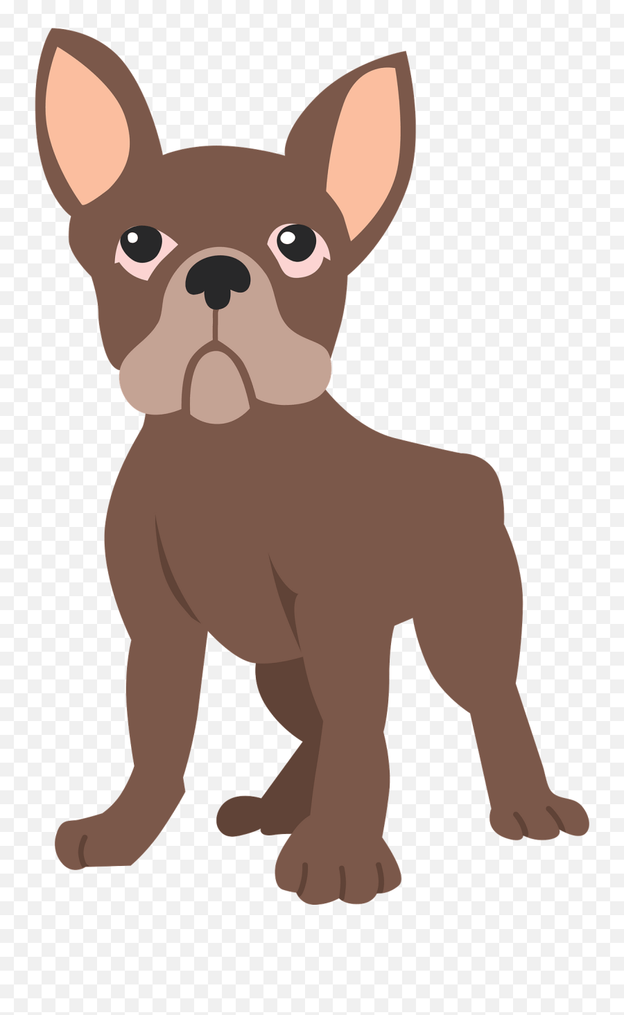 French Bulldog Clipart - Animal Figure Emoji,French Bulldog Clipart