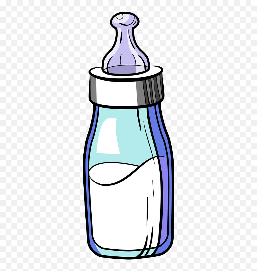 Sketch Baby Bottle Clipart Transparent - Clipart World Empty Emoji,Baby Bottle Clipart