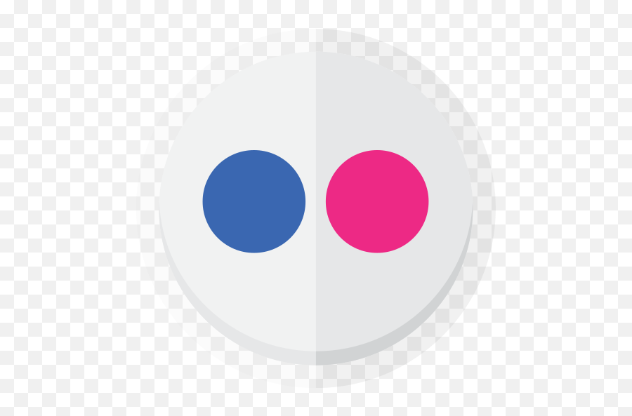 Flickr Flickr Logo Online Sharing - Flickr Logo Hd Png Emoji,Flickr Logo