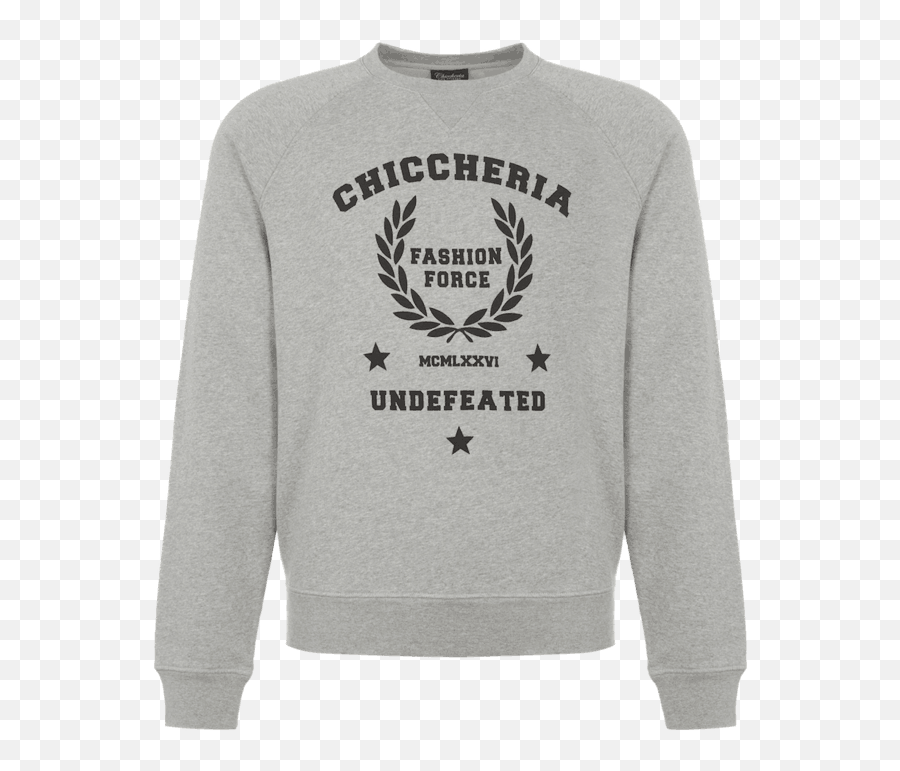 Gray Sweatshirt U0027undefeated - Fashion Forceu0027 Sweater Emoji,Undefeated Logo