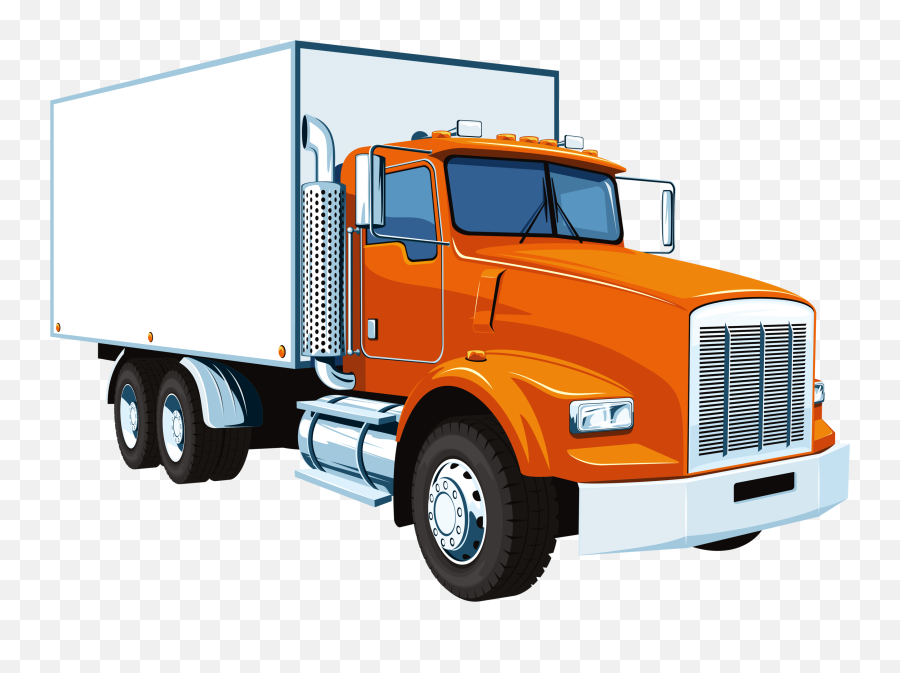 Transportation Truck Clipart Emoji,Big Rig Clipart