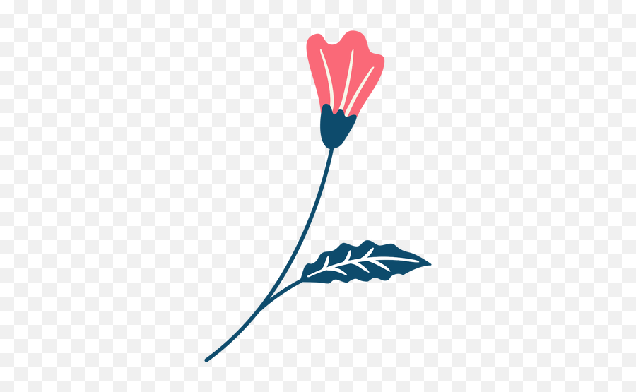 Spring Flower Leaf Small Flat - Transparent Png U0026 Svg Vector Tulip Emoji,Small Png