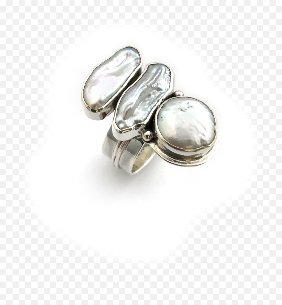 Bar Coin Pearl Ring Emoji,White Ring Png