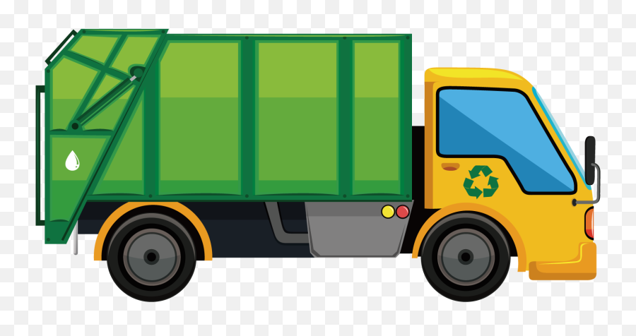 Garbage Truck Vector Graphics Car Illustration - Truck Png Transparent Garbage Truck Png Emoji,Truck Png