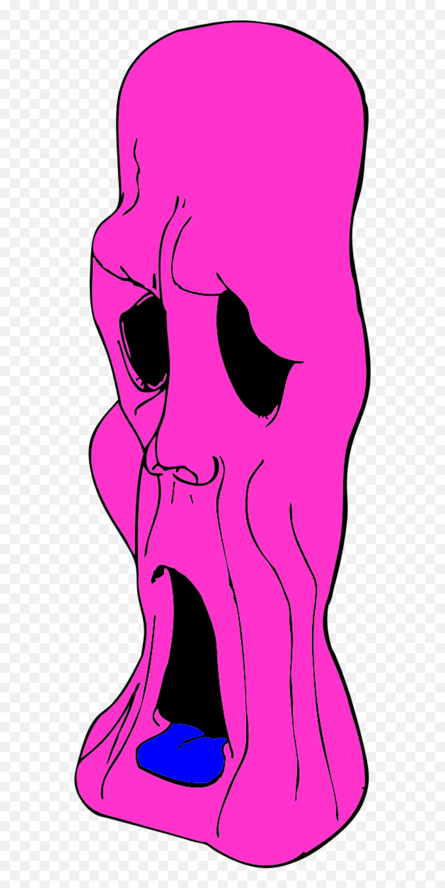 Ghoul Head Vector Clip Art Drawing Free Image Download Emoji,Ghoul Png