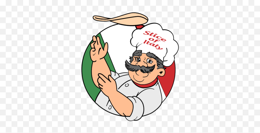 Slice Of Italy Menu In Fayetteville North Carolina Usa Emoji,Pizza Chef Clipart