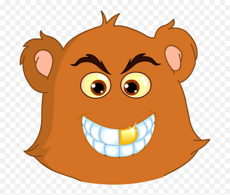Bear Clipart Emoji - Teddy Bear Waving Goodbye Full Size,Bear Emoji Png