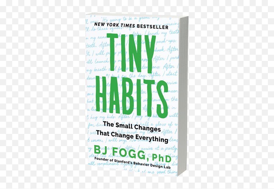 Tiny Habits Book Bj Fogg Emoji,New York Times Best Seller Logo