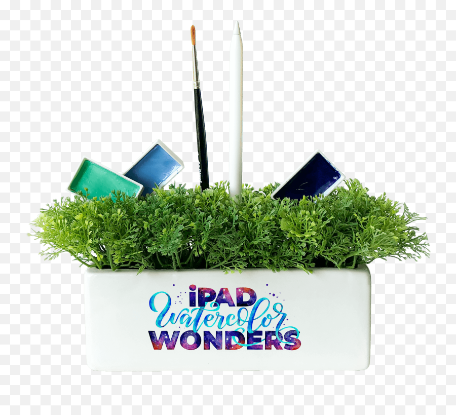 Ipad Watercolor Wonders Online Course - Amanda Arneill Vertical Emoji,Watercolor Logo