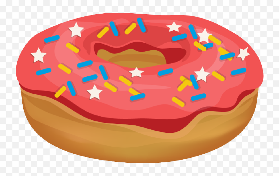 Donut Clipart In Box Donut In Box - Friend Gif Valentines Day Emoji,Donut Clipart
