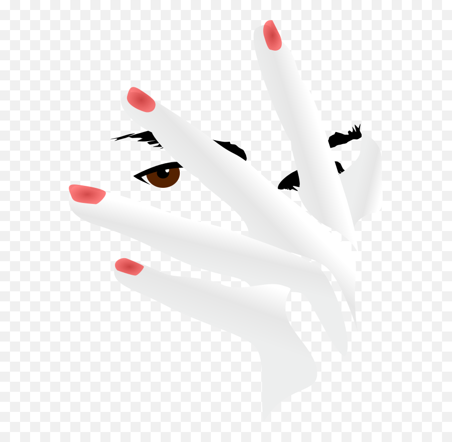 Hand Aircraft Airplane Png Clipart - Nails Face Clipart Emoji,Nail Salon Clipart