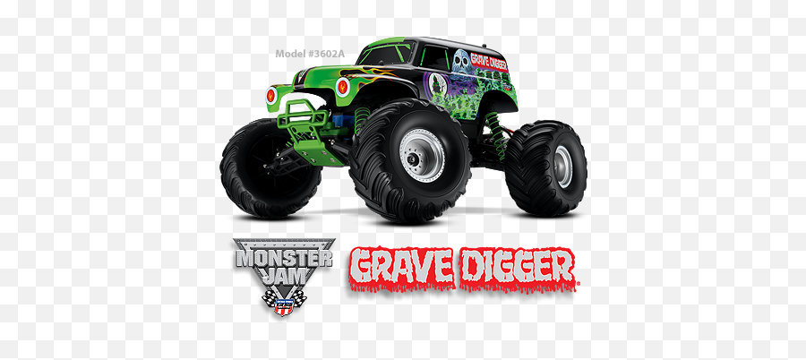 Monster Truck Grave Digger Png Png - Traxxas Grave Digger Emoji,Monster Truck Clipart