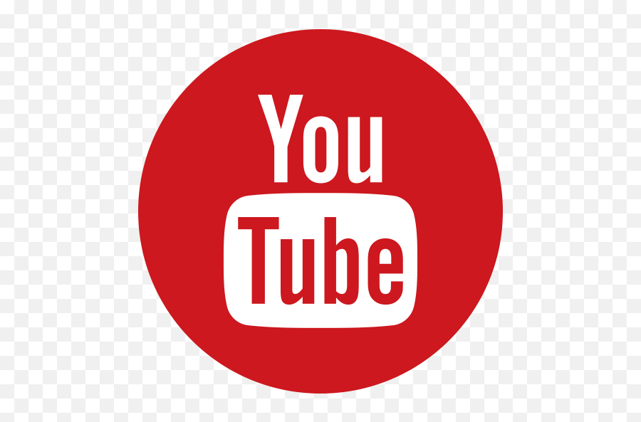 Youtube Icon - Round Youtube Icon Png Emoji,Youtube App Logo