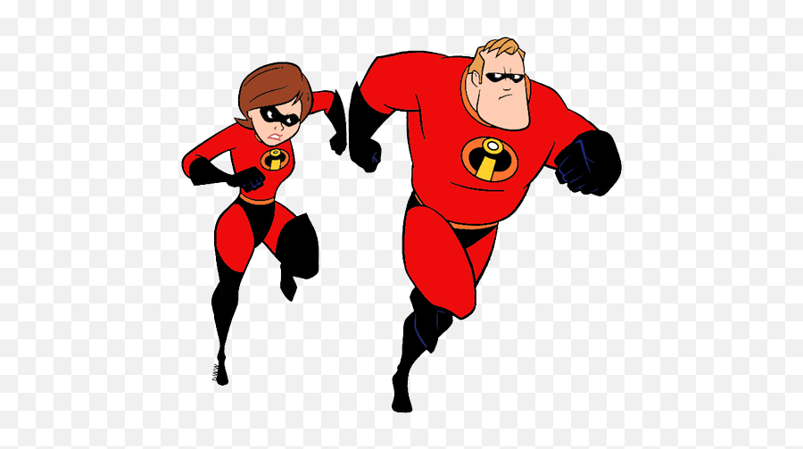 Download The Incredibles Clip Art - Mr Incredible And Elastagirl Emoji,The Incredibles Png