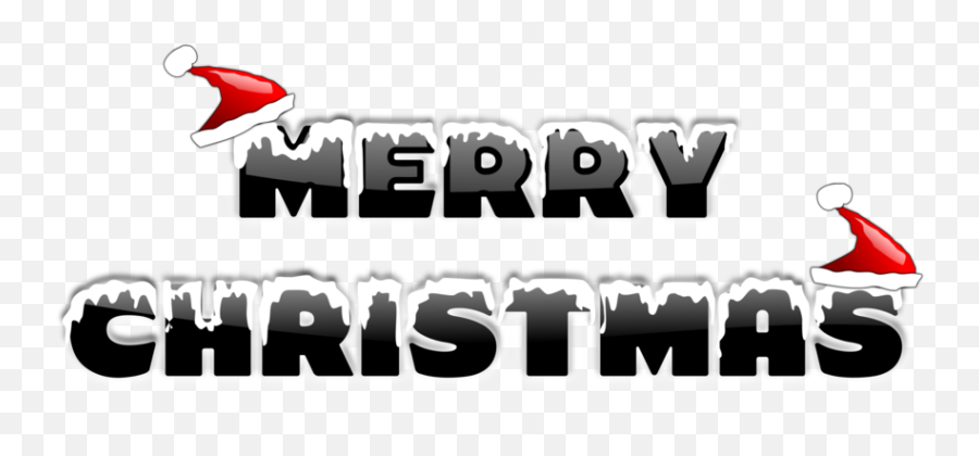 Download Hd Merry Christmas Text Png Transparent Png Image - Clip Art Natal Emoji,Merry Christmas Text Png